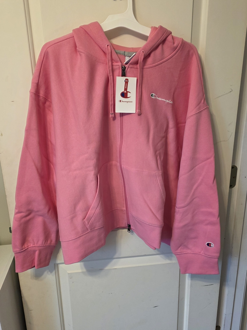 Champion Kids' Pink Zip-Up Hoodie Jacket